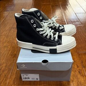 Converse Black and White High-Top Sneakers